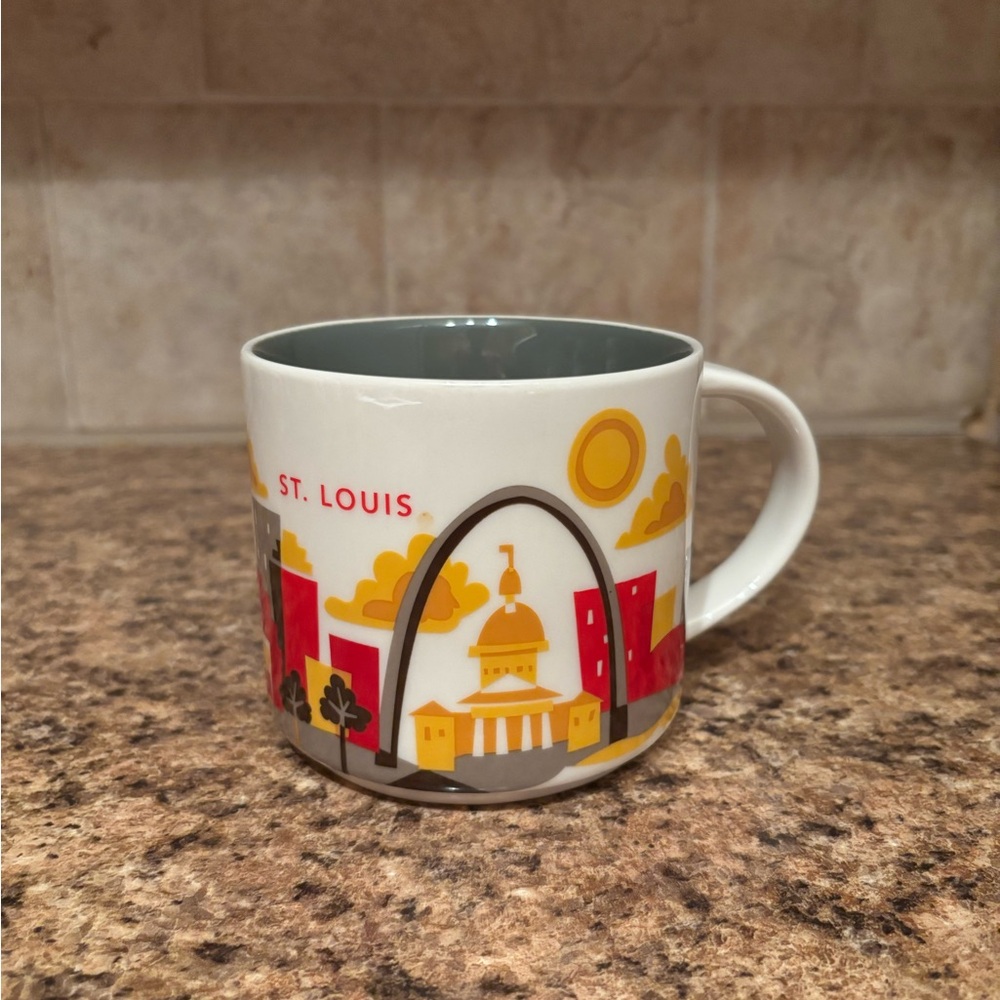 Starbucks St. Louis Mug - Red, Yellow, Gray